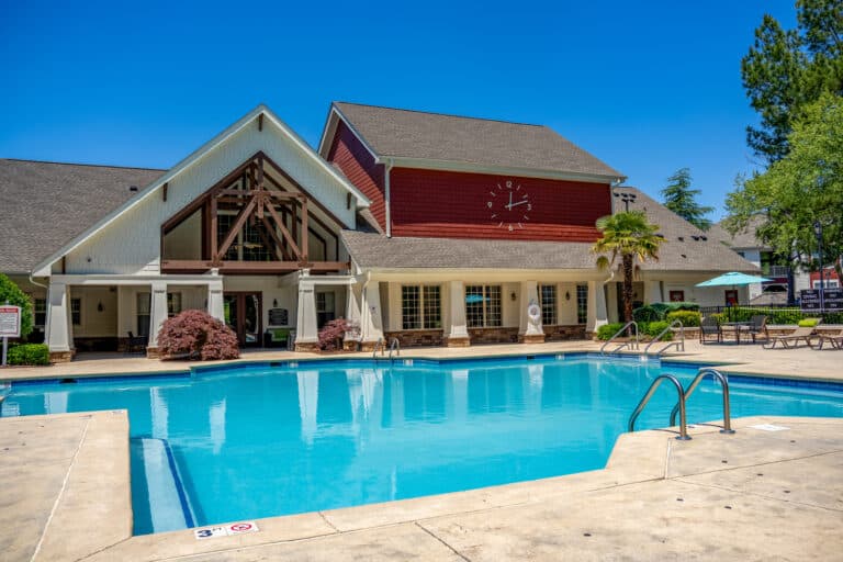 Resort Style Pool at Greenway Apartments
